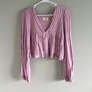 Urban Outfitters purple long sleeve